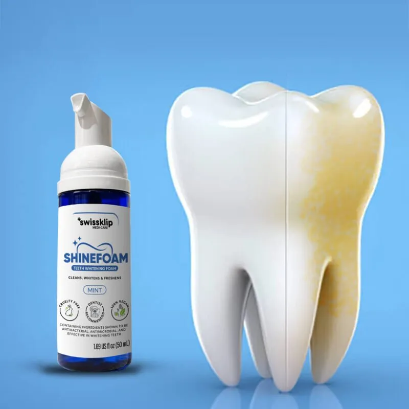 27189 byte whitening foam application