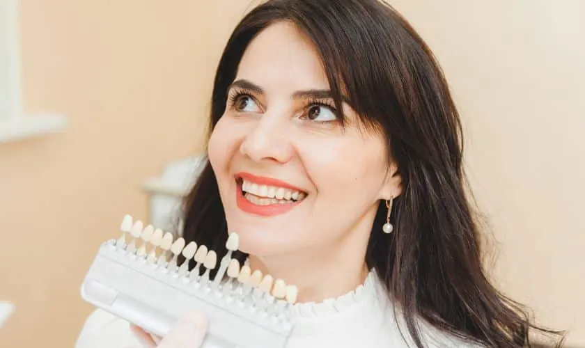 27318 dentist teeth whitening process