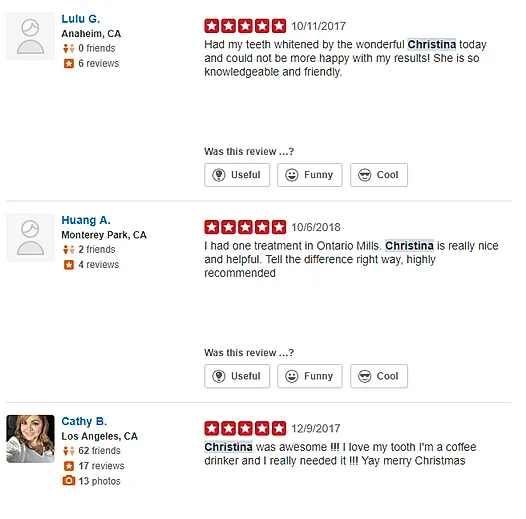 27397 teeth whitening ontario mills