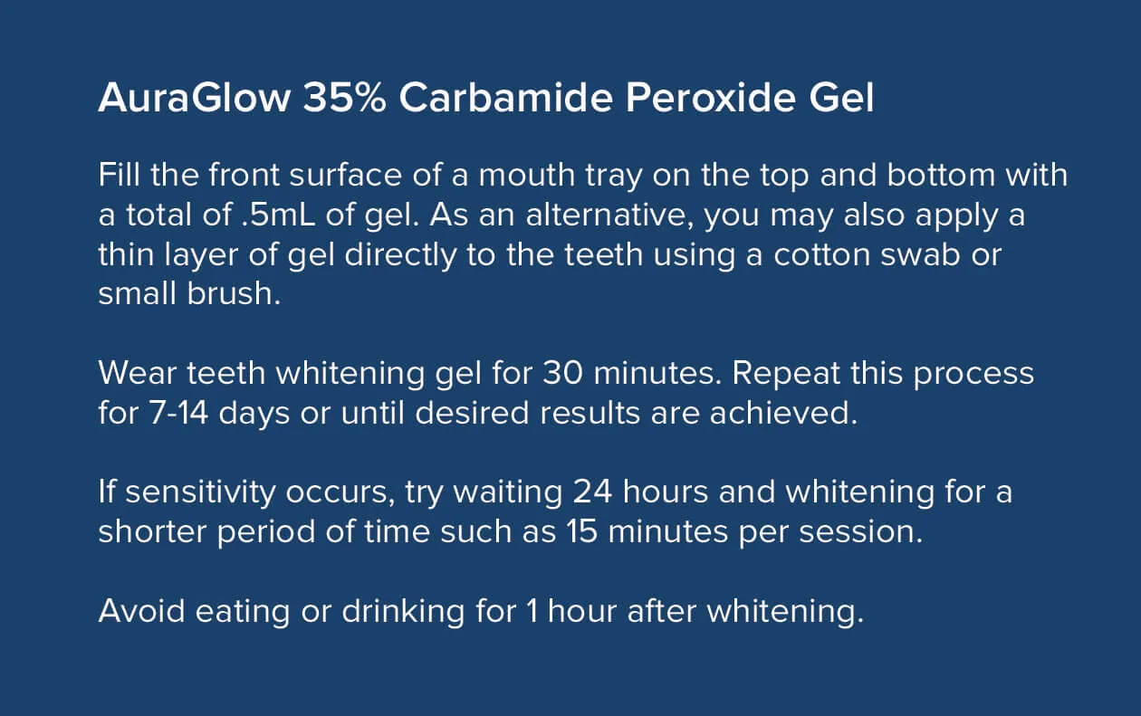 27533 teeth whitening gel instruction 1