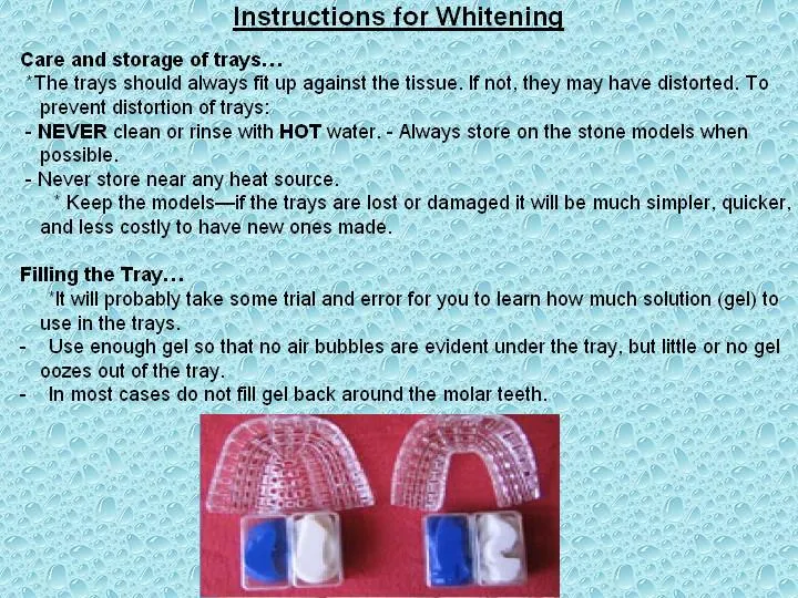 27554 teeth whitening sensitivity